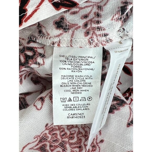 Loft Women's Petite‎ Romper Sleeveless Floral Size SP Pockets Inseam 2.5" NWT - Picture 12 of 13